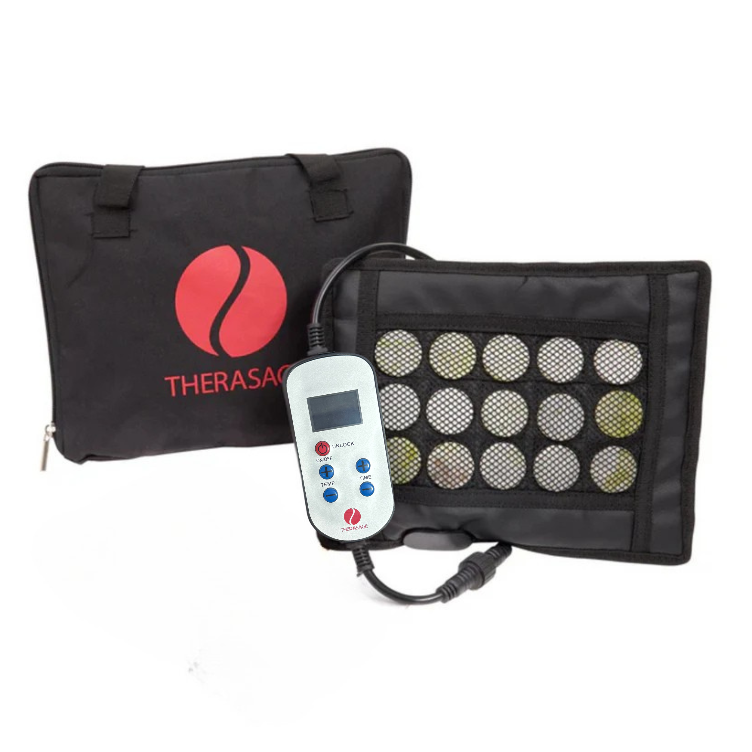 Therasage Healing Pad Mini Square PEMF Infrared Therapy Pad