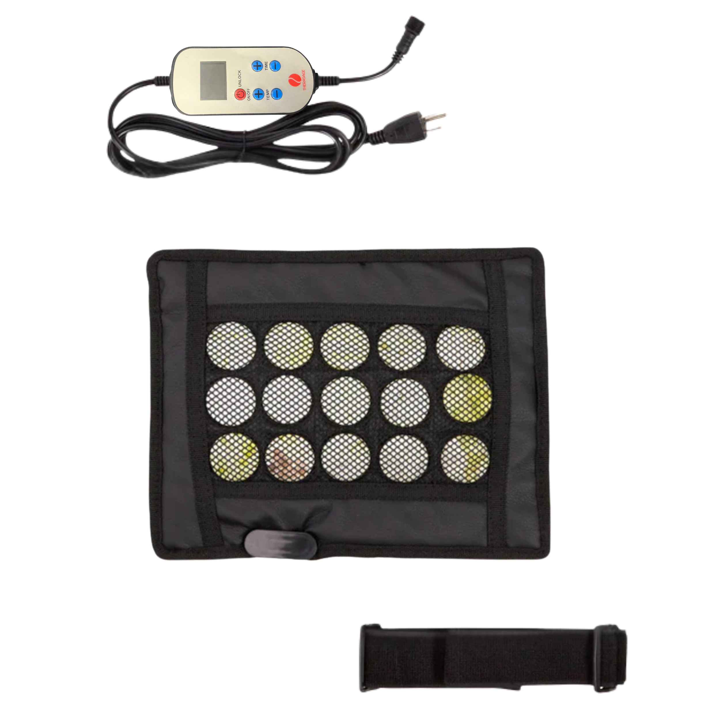 Therasage Healing Pad Mini Square PEMF Infrared Therapy Pad