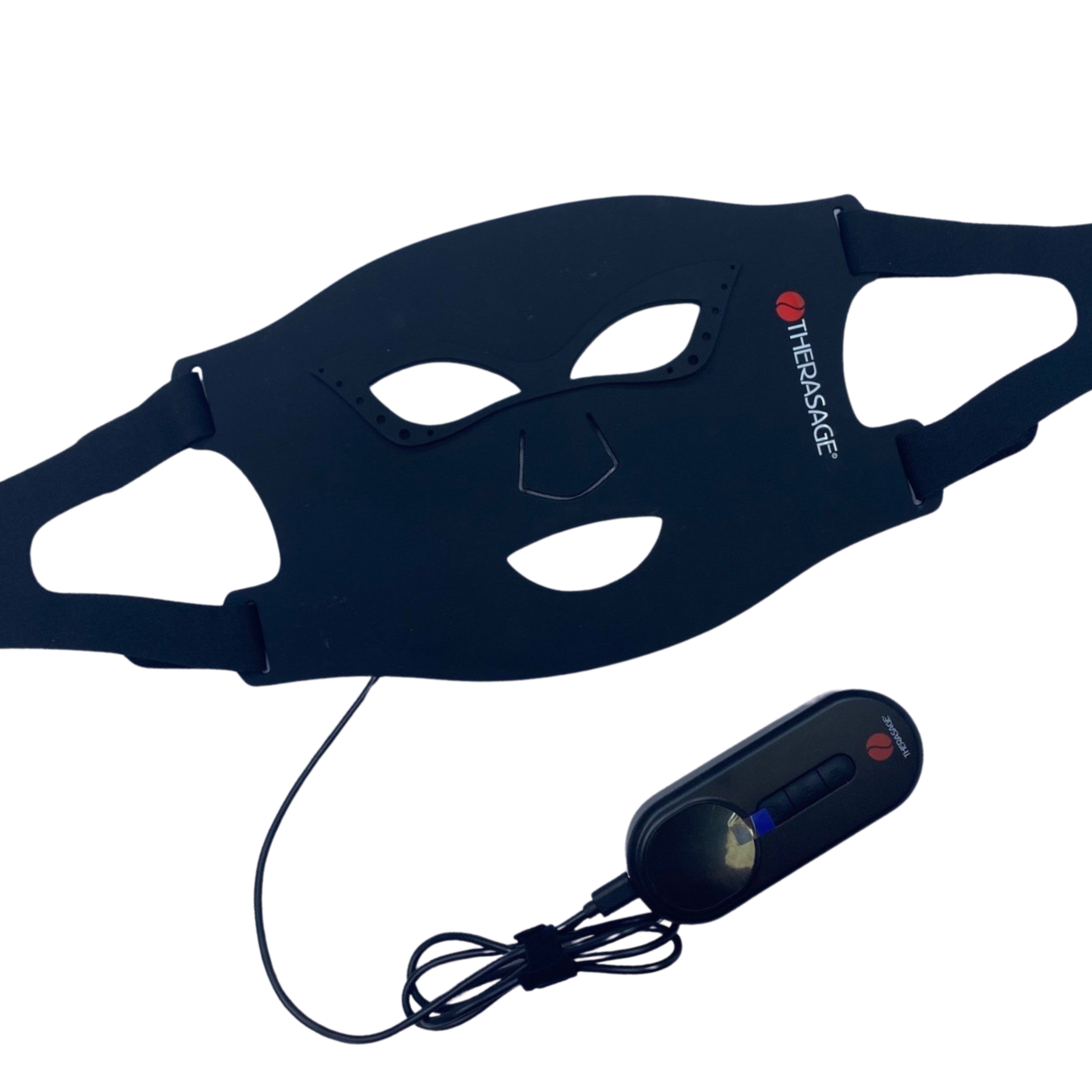 TheraGlow Mask2Go™ Red Light Therapy LED Face Mask — 8 Light Modes with Adjustable Intensity for Collagen Support and Skin Renewal