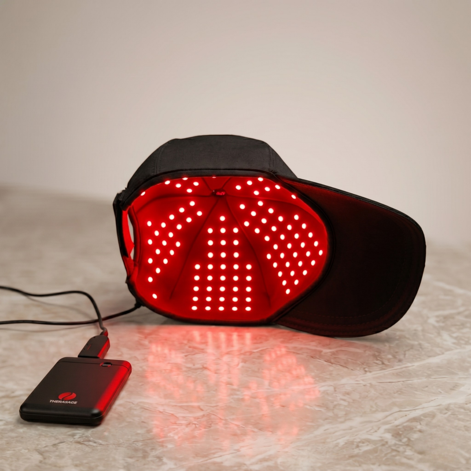 TheraCap Red Light Therapy Hair & Scalp Device — Triad Light Technology with 180 LEDs for Hair Growth and Scalp Health