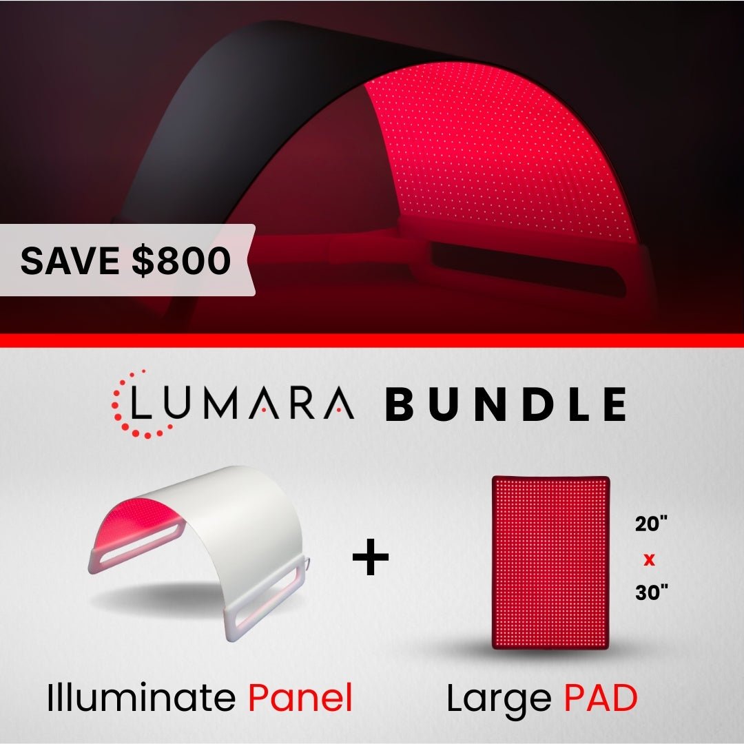 Lumara Flexible Red Light Therapy Pad | Multi-Wavelength Skin & Body Support Device