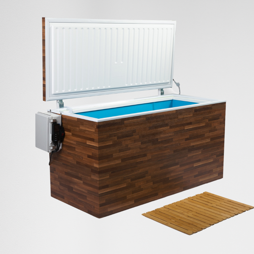 Plunge Zero Cold Plunge Tub | 33°F Precision | SaunaSkin or Matte Black Luxury Finish