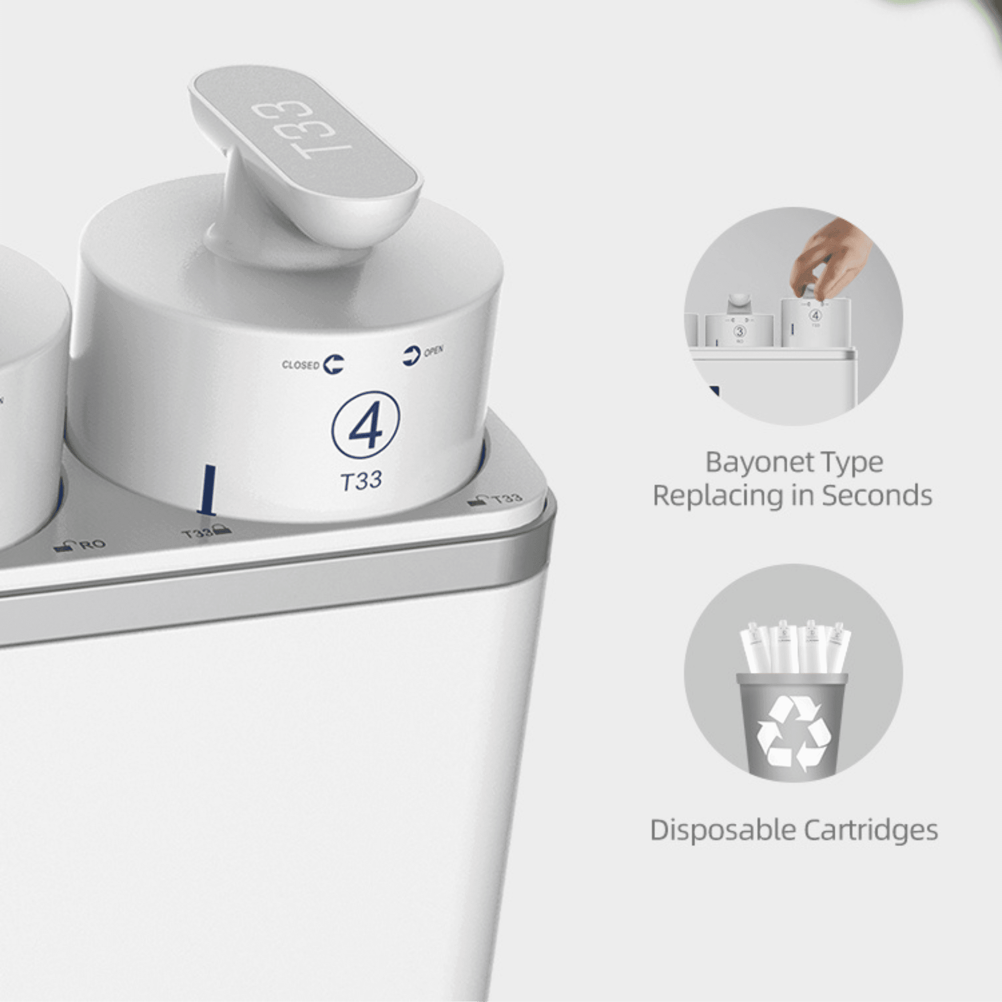 ECHO RO™ Water Filter Tankless Reverse Osmosis Under Sink System