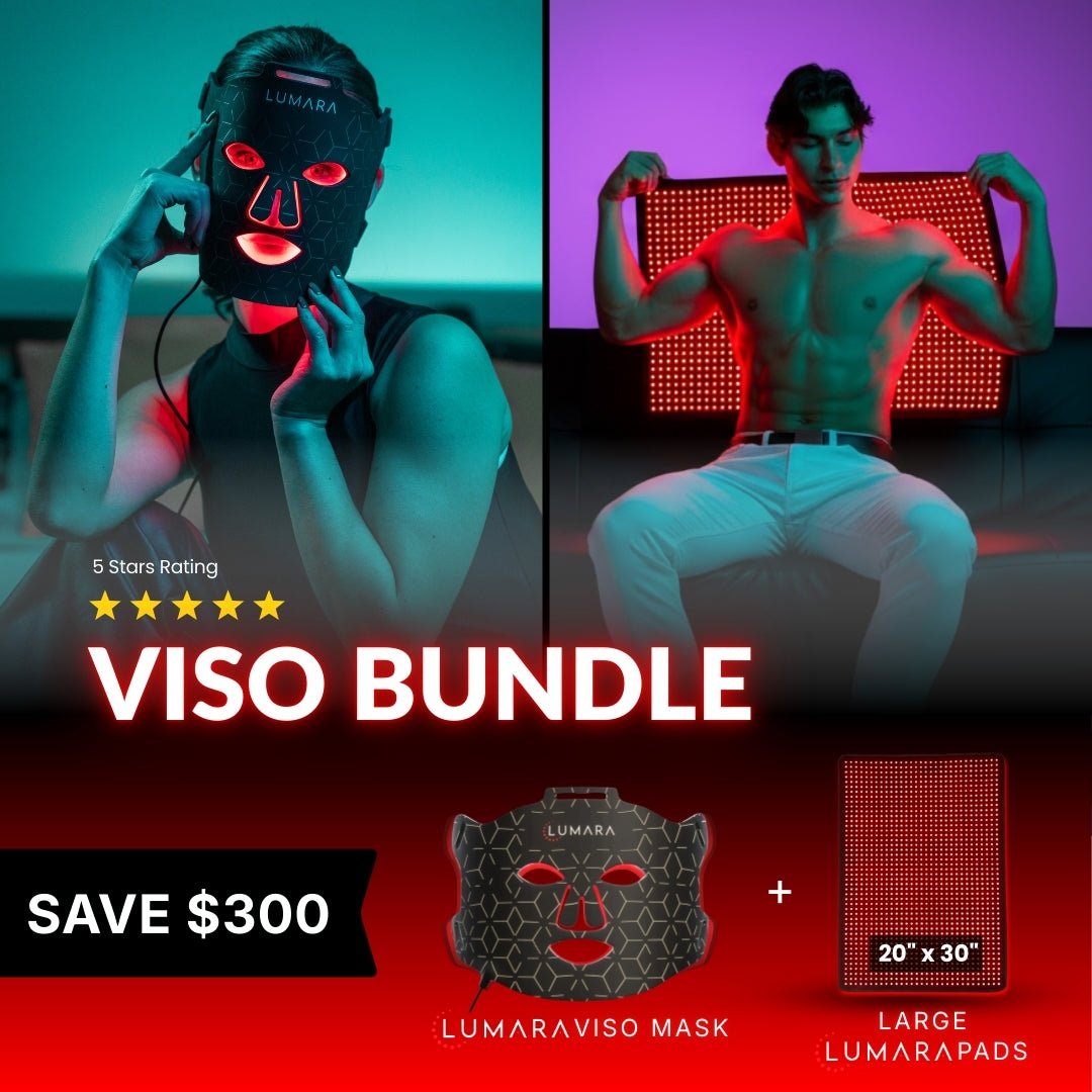 Lumara Flexible Red Light Therapy Pad | Multi-Wavelength Skin & Body Support Device