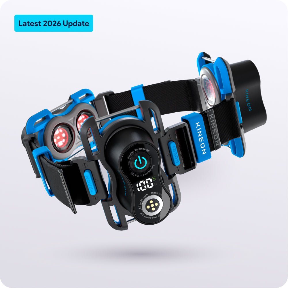 Kineon MOVE+ Pro Portable Red Light & Near-Infrared Therapy Wearable Device