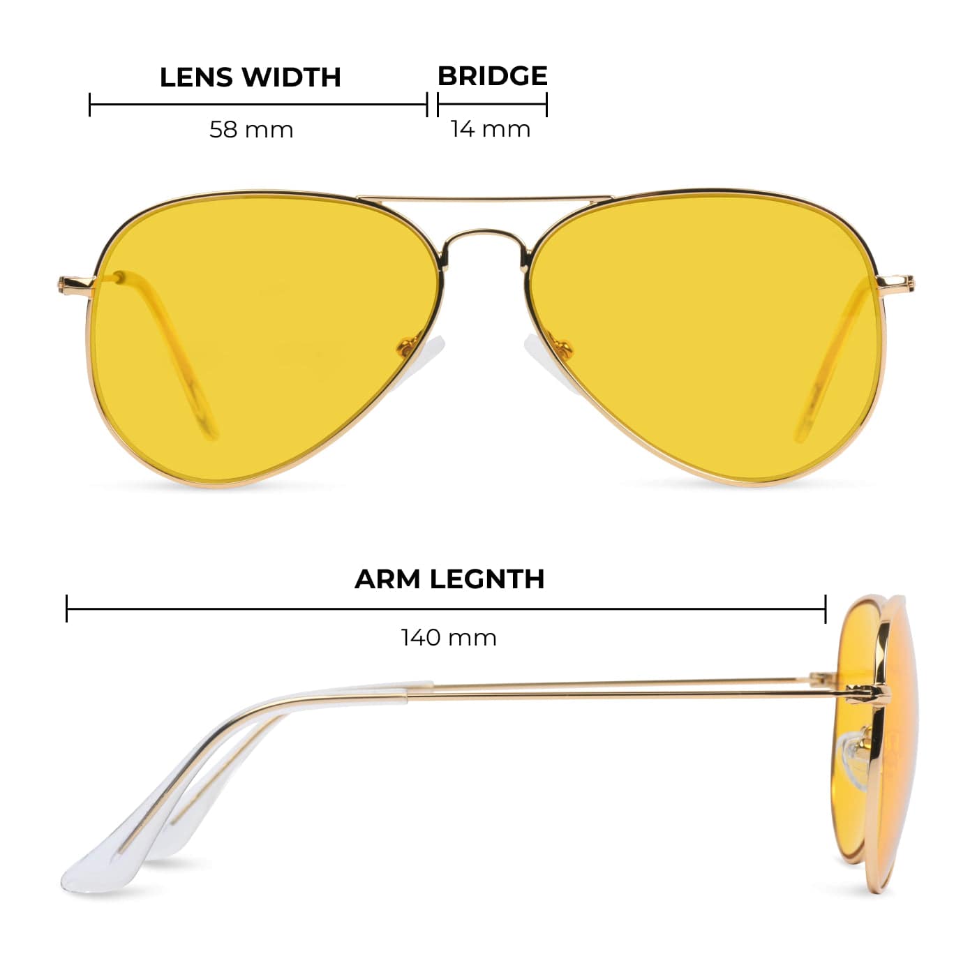 Yogananda Daylight Blue Light Blocking Glasses