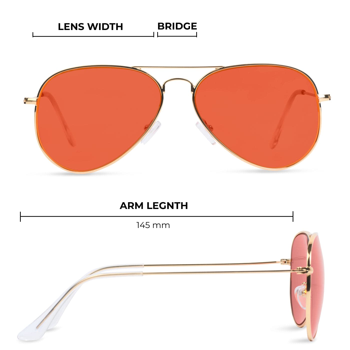 Yogananda Sunset Blue Light Blocking Glasses