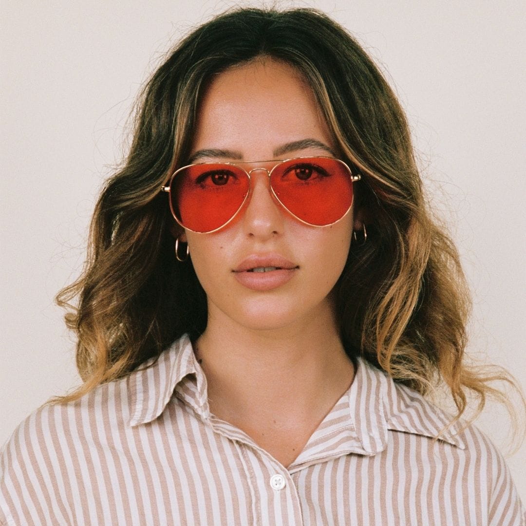 Yogananda Sunset Blue Light Blocking Glasses