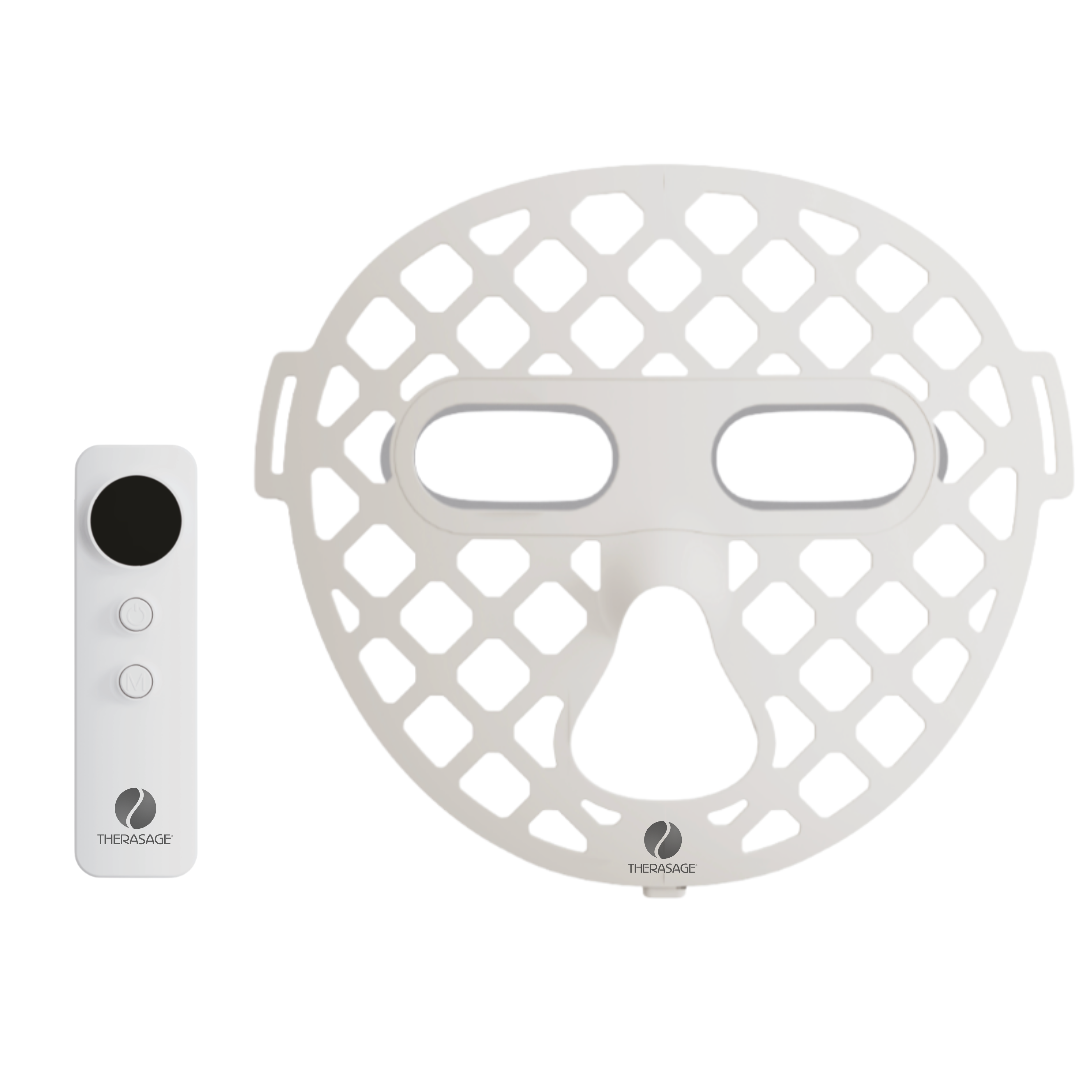 TheraGlow Mask2Go+™ LED Light Therapy Face Mask — 216 Medical-Grade LEDs with Red, Blue, Yellow & NIR Light for Skin Rejuvenation