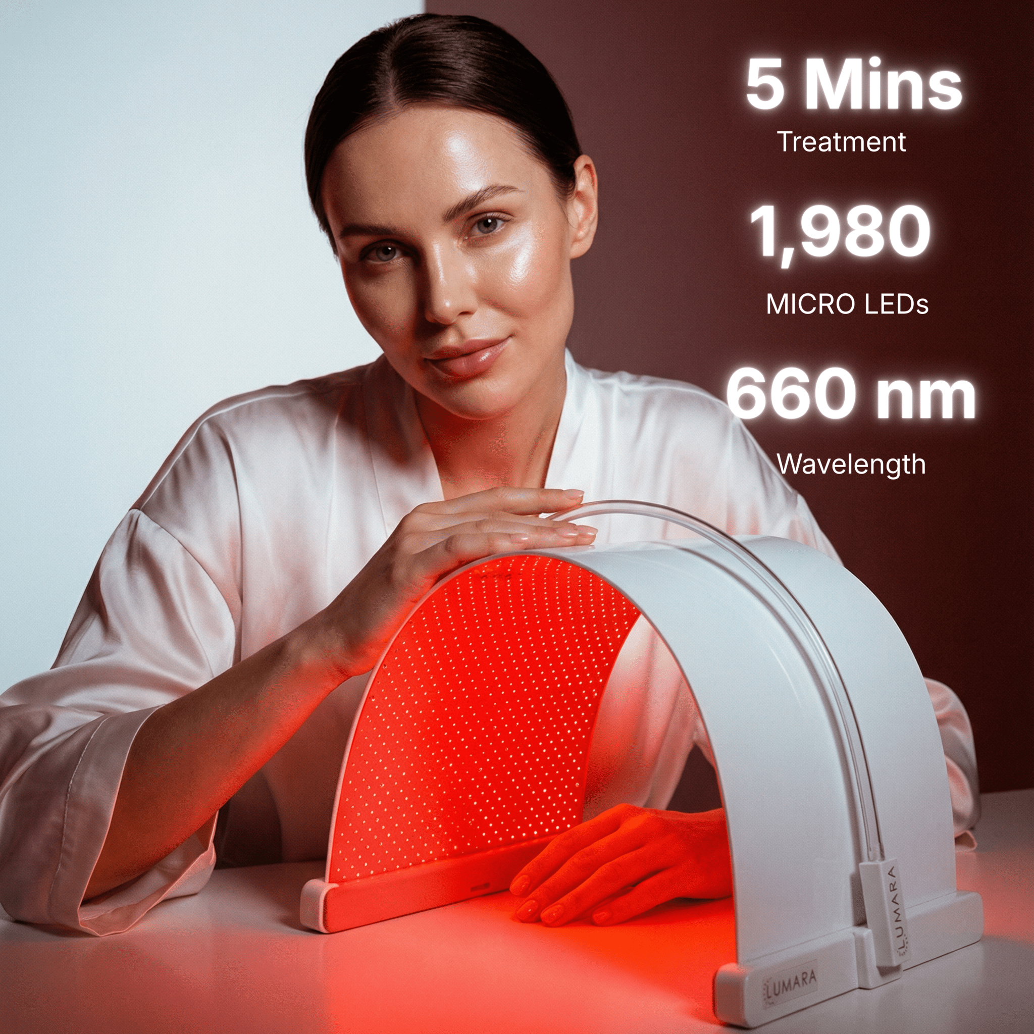 Illuminate V2 (VISO PRO) Lumara Illuminate Red V2 Light Therapy Panel | 1,980 LED Skin Longevity Device