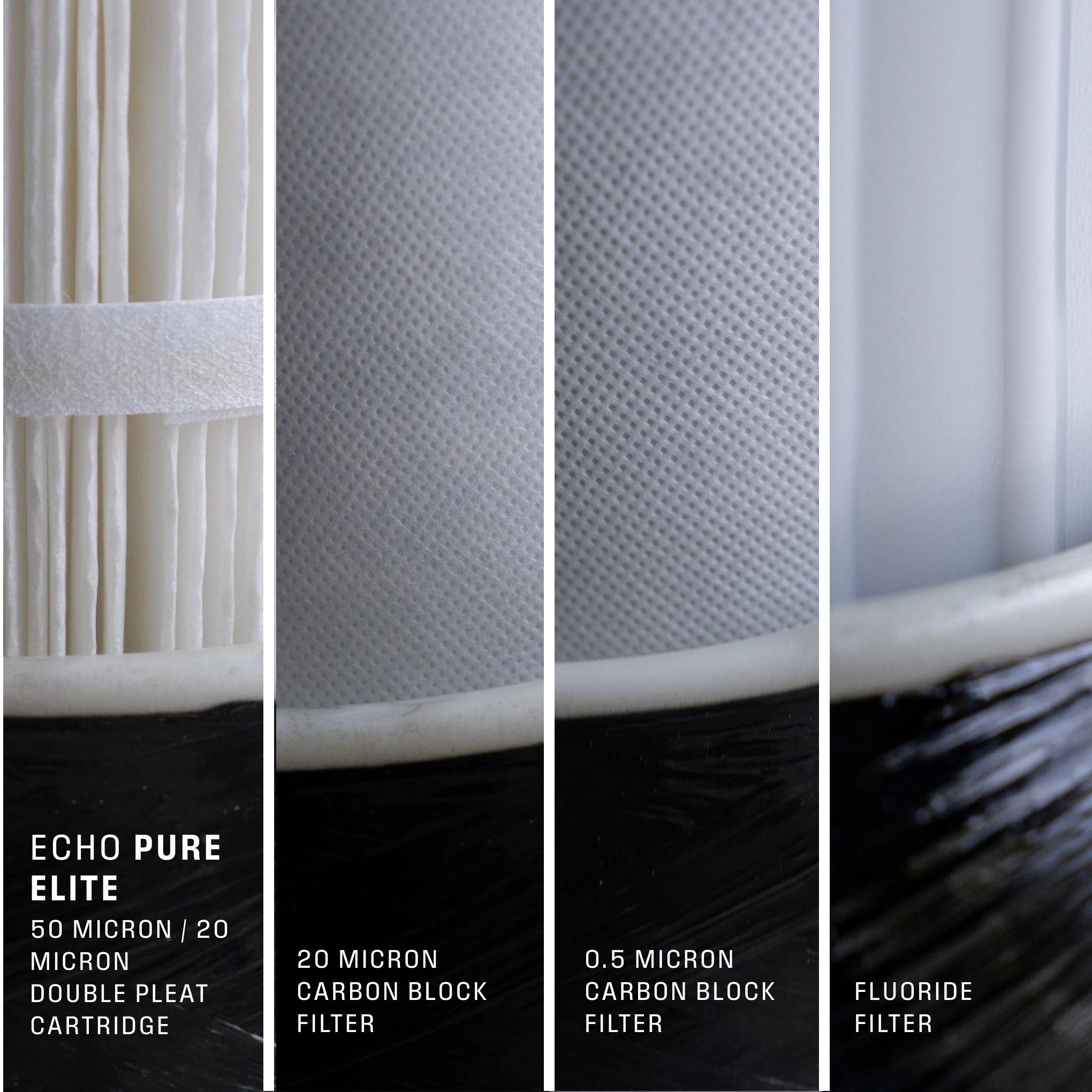 ECHO Whole Home Water Filter Whole House Filtration System