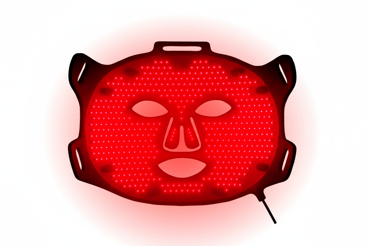 Lumara Viso Red Light Therapy Face Mask | 470 LED Facial Skincare Device