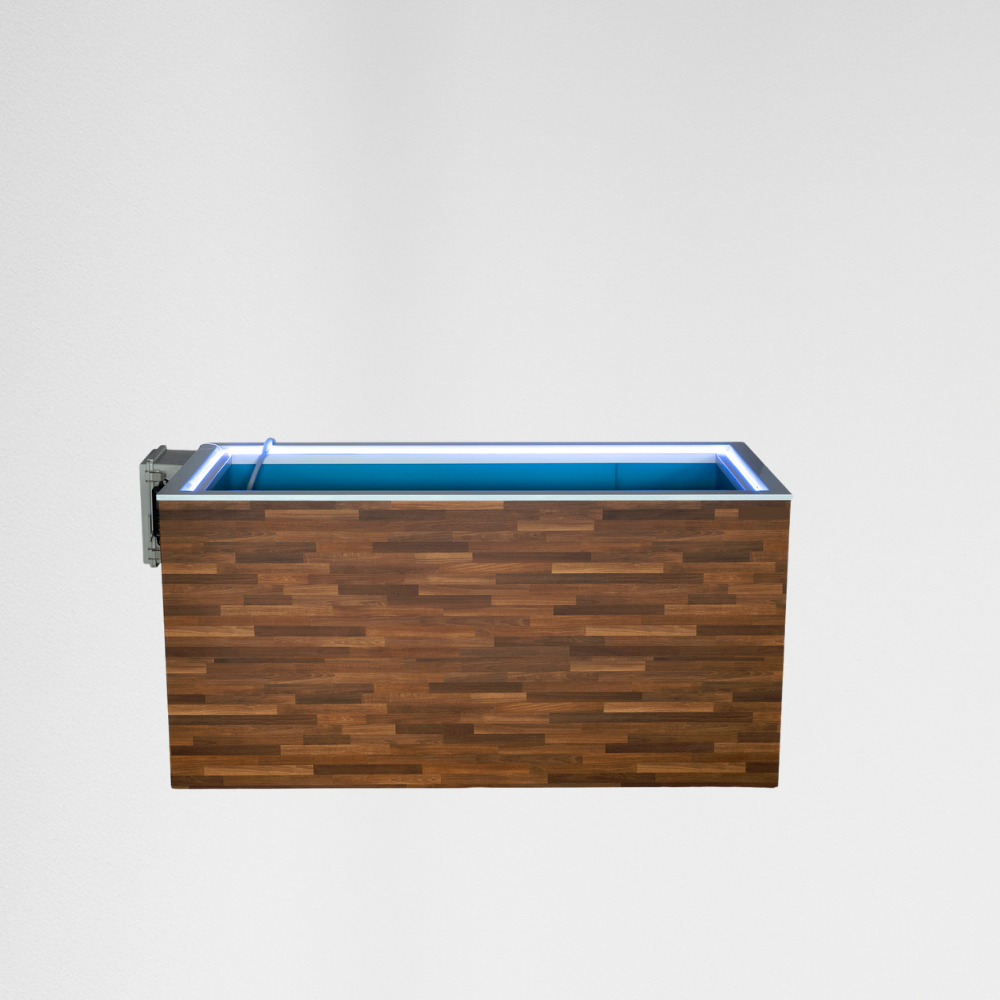 Plunge Zero Cold Plunge Tub | 33°F Precision | SaunaSkin or Matte Black Luxury Finish