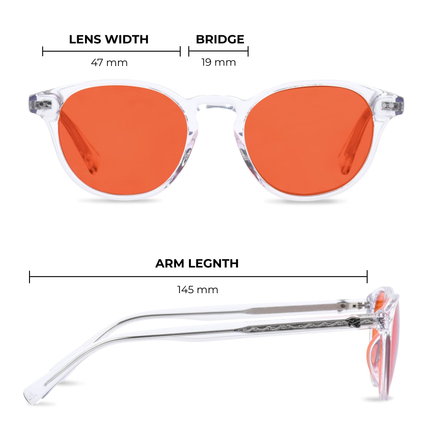 Clyde Sunset Blue Light Blocking Glasses