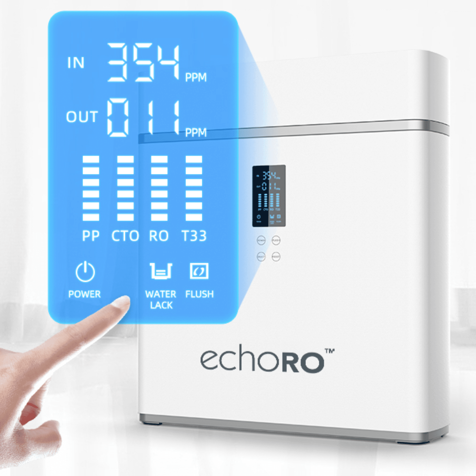 ECHO RO™ Water Filter Tankless Reverse Osmosis Under Sink System
