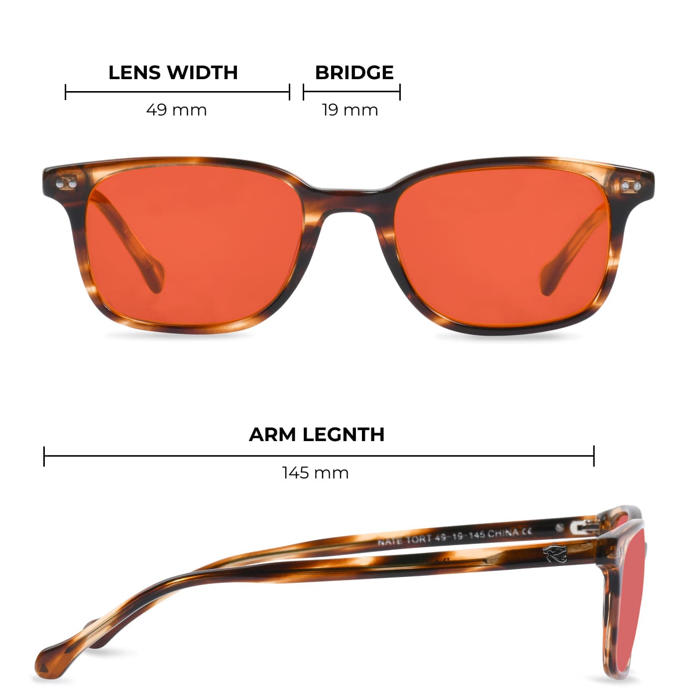 Nate Sunset Blue Light Blocking Glasses