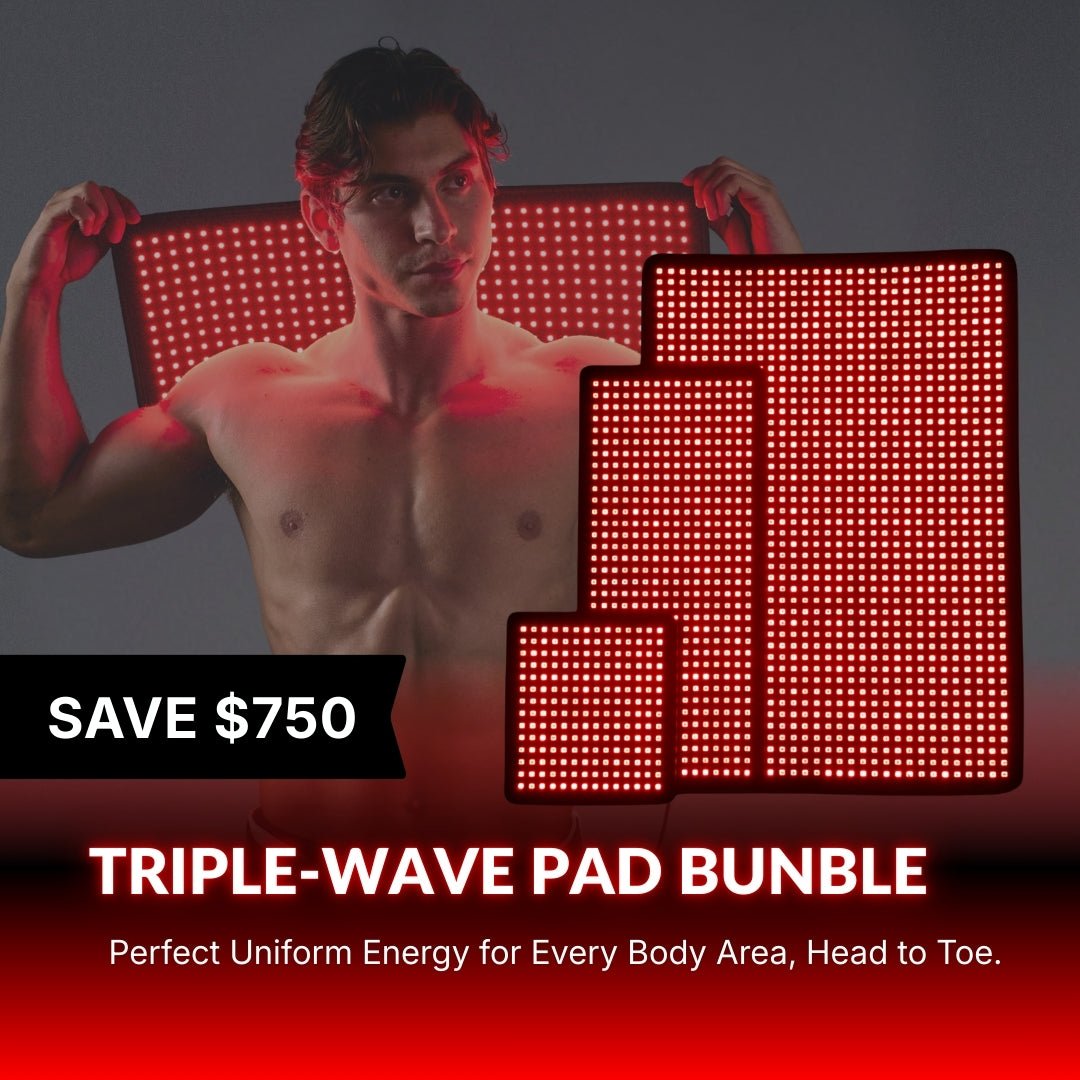 Lumara Flexible Red Light Therapy Pad | Multi-Wavelength Skin & Body Support Device
