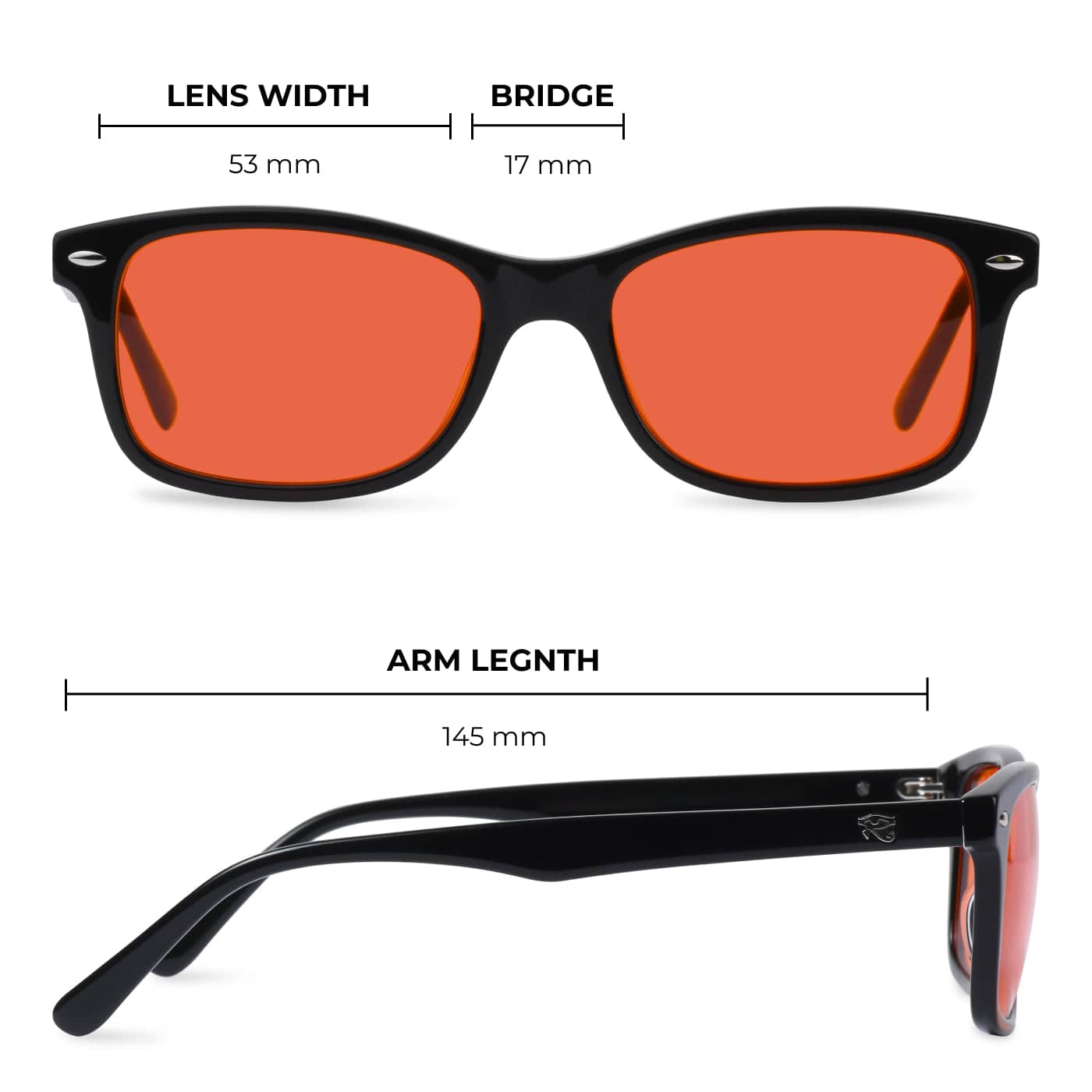 Ram Dass Sunset Blue Light Blocking Glasses